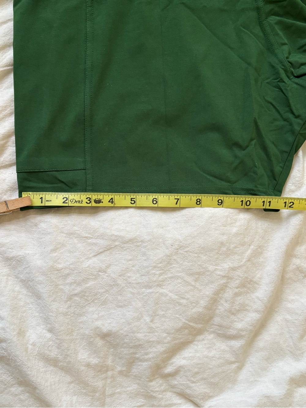 Svaha Women-Owned company Green Athletic Shorts with Side Pockets 4X - Picture 11 of 12